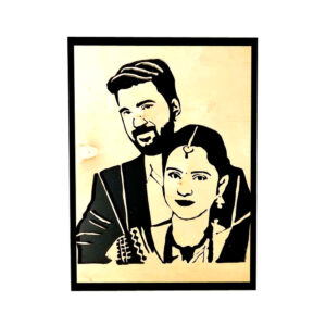 wood portrait frame 24×18 inchs