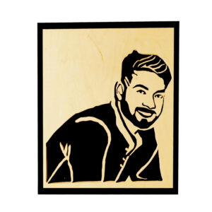 wood portrait frame 24×18 inchs