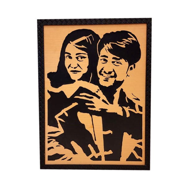 wood portrait frame 24x18 inchs - Image 5