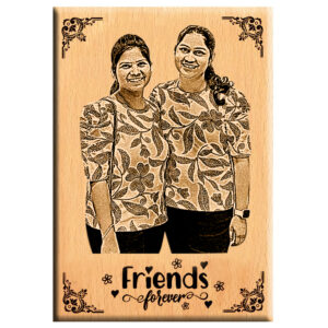 Wooden Personalized Photo Plaque Wp1