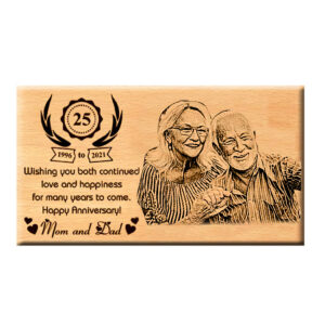 Wooden Personalized Photo Plaque wp2