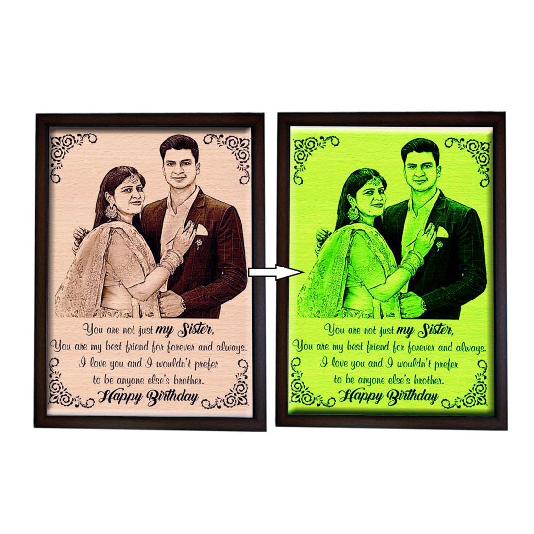 Heritage Gifts, Custom Carved in Wood